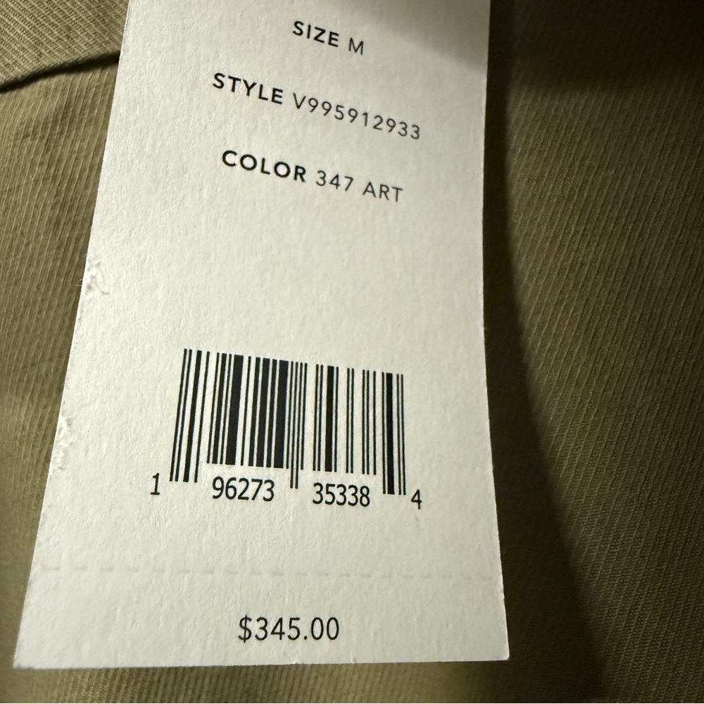 Vince| NWT Olive Green Women's Jacket Size Medium - Picture 8 of 8
